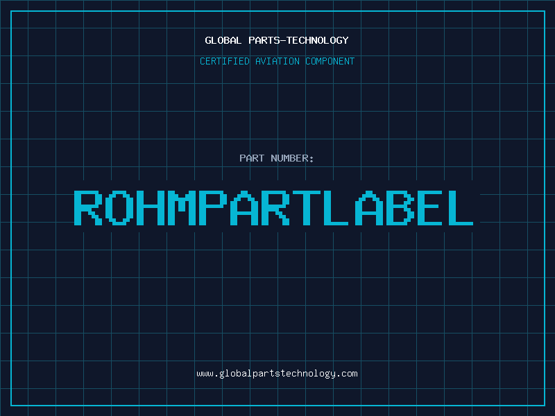 Aviation Part ROHMPARTLABEL