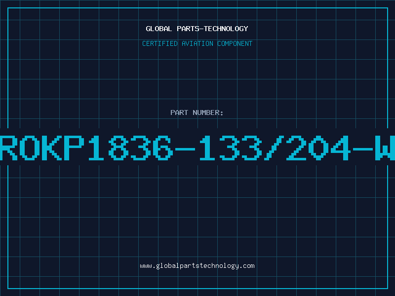 Aviation Part ROKP1836-133/204-W