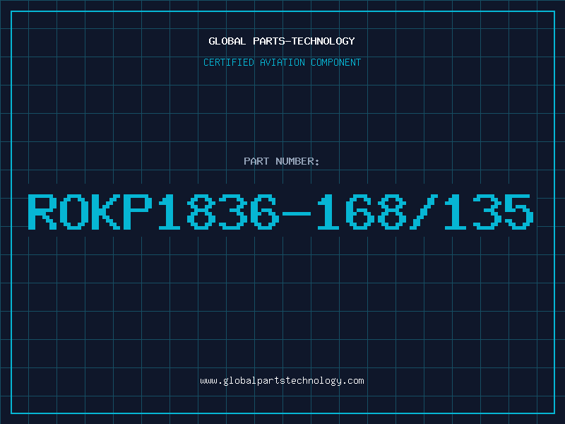 Aviation Part ROKP1836-168/135