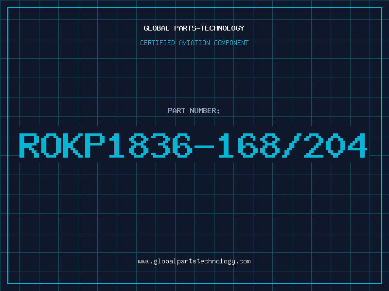 Aviation Part ROKP1836-168/204