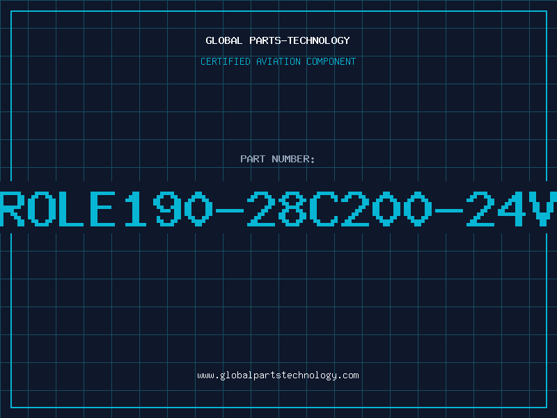 Aviation Part ROLE190-28C200-24V