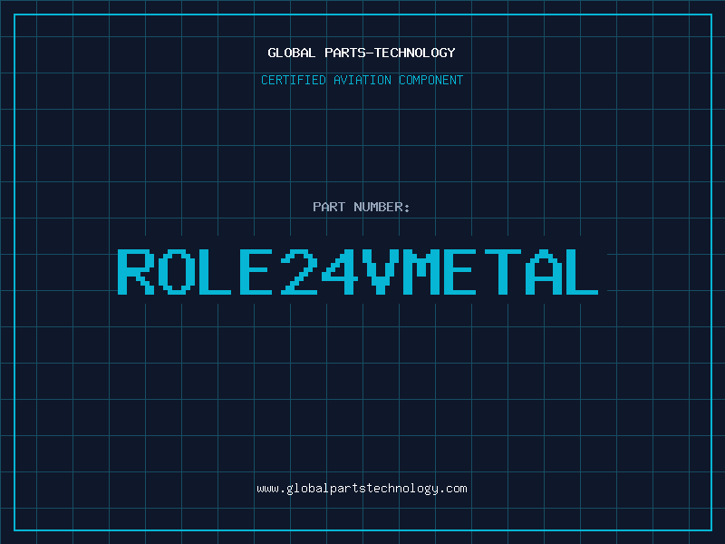 Aviation Part ROLE24VMETAL