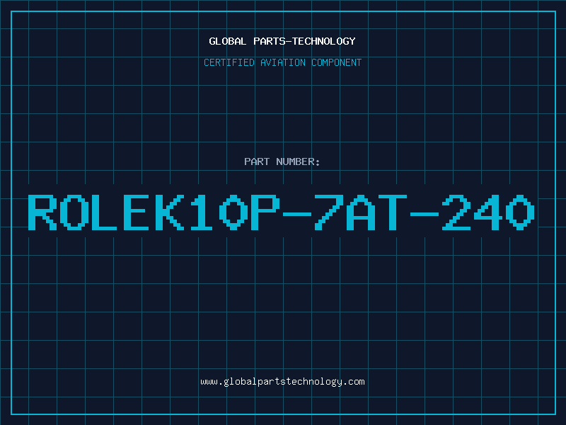 Aviation Part ROLEK10P-7AT-240