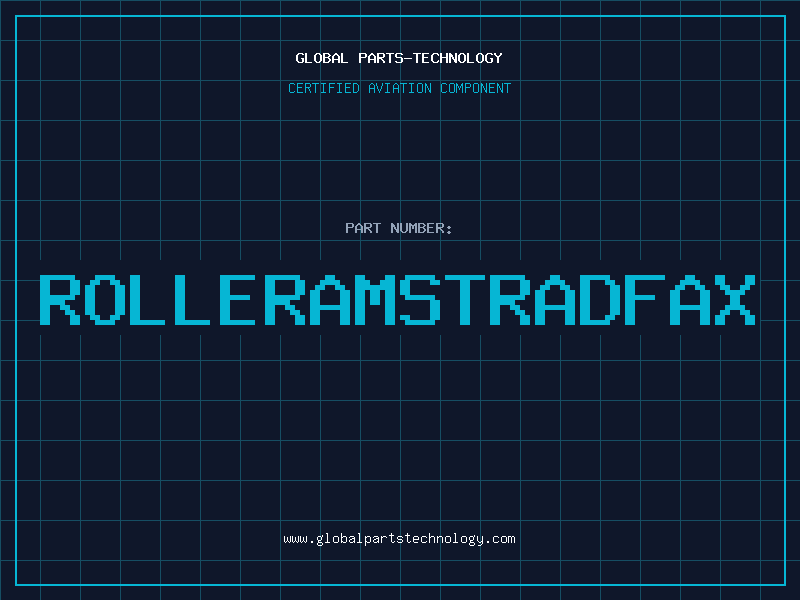 Aviation Part ROLLERAMSTRADFAX