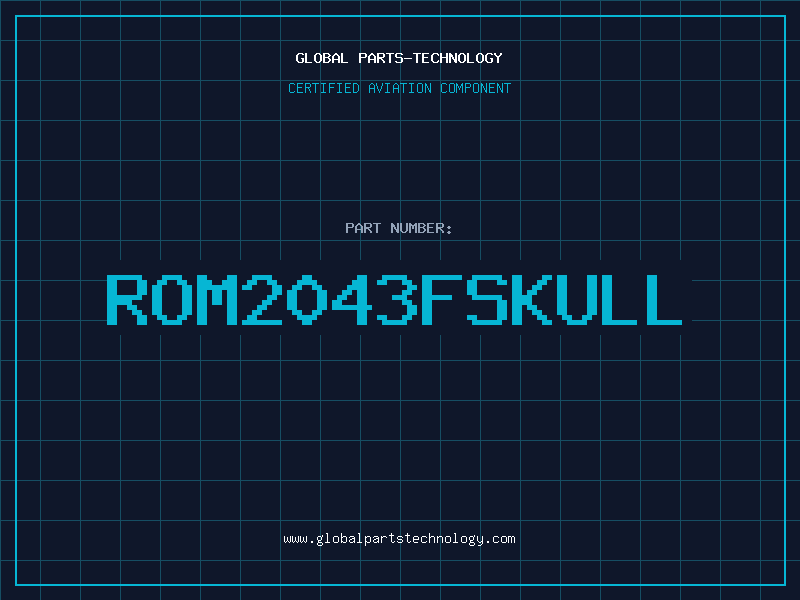 Aviation Part ROM2043FSKULL