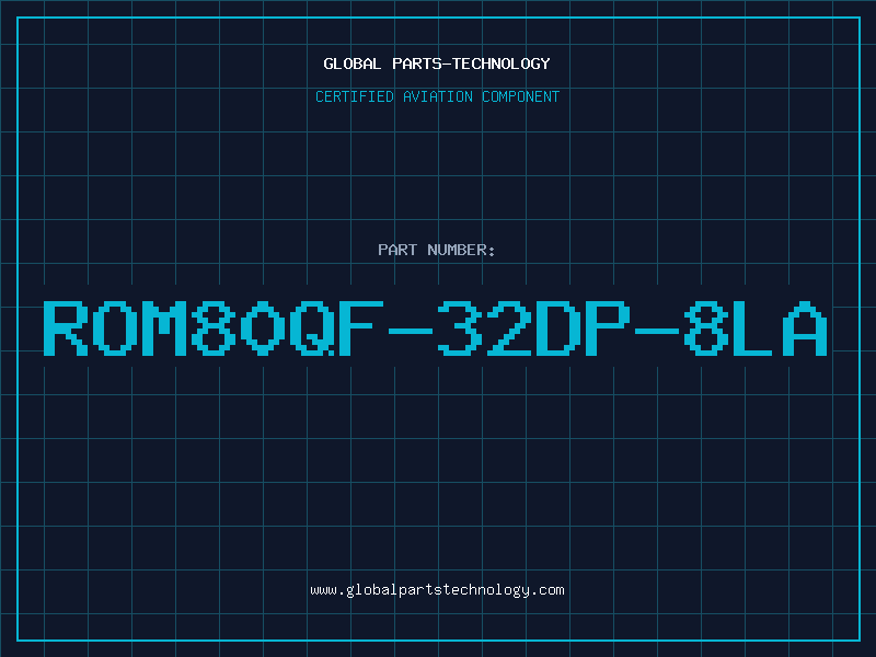 Aviation Part ROM80QF-32DP-8LA