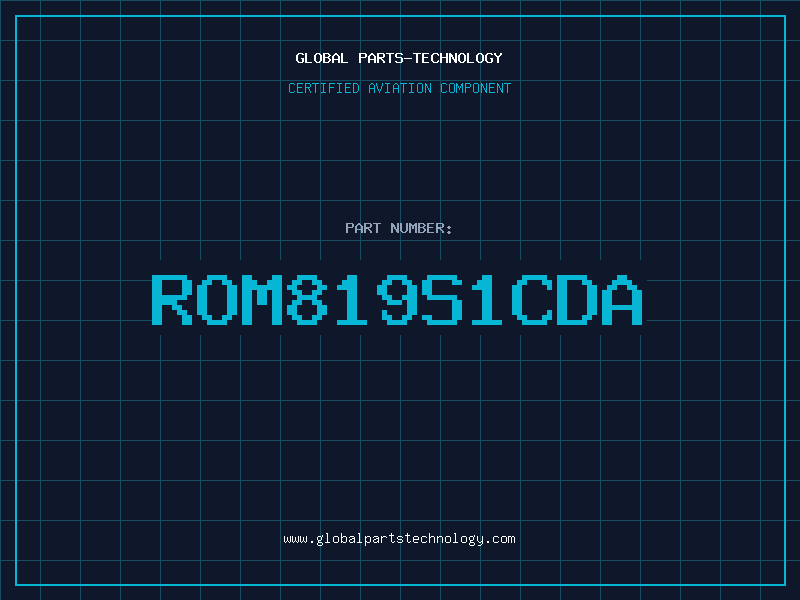 Aviation Part ROM819S1CDA