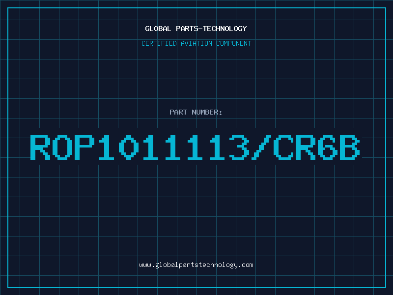 Aviation Part ROP1011113/CR6B