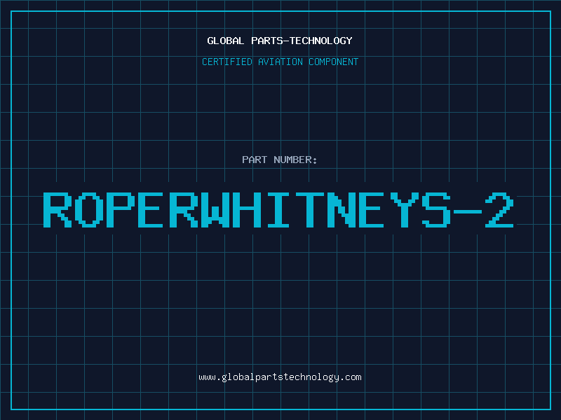 Aviation Part ROPERWHITNEYS-2