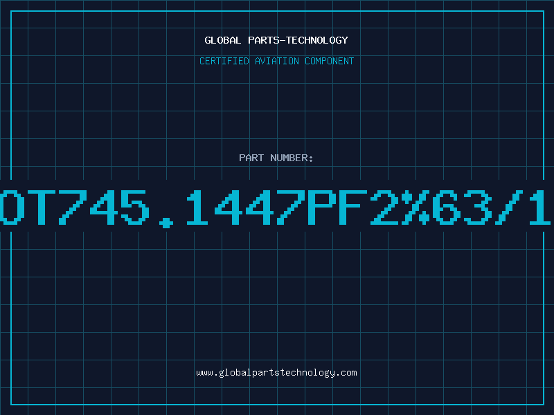 Aviation Part ROT745.1447PF2%63/10