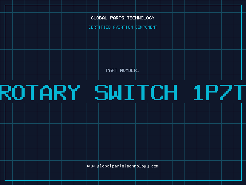 Aviation Part ROTARY SWITCH 1P7T