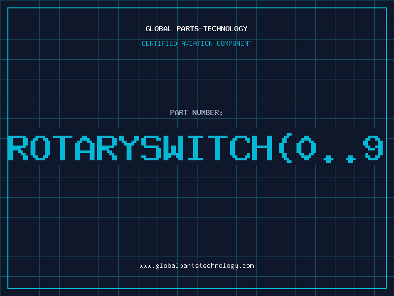 Aviation Part ROTARYSWITCH(0..9