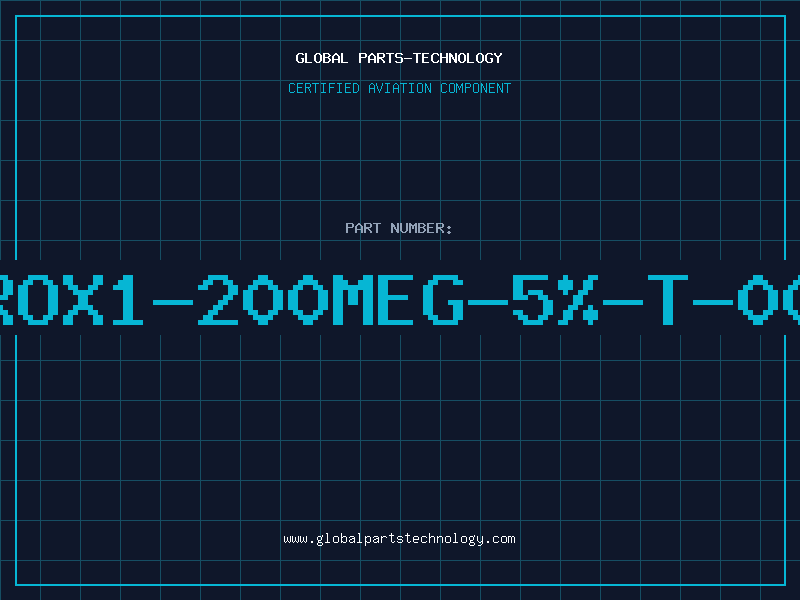 Aviation Part ROX1-200MEG-5%-T-00