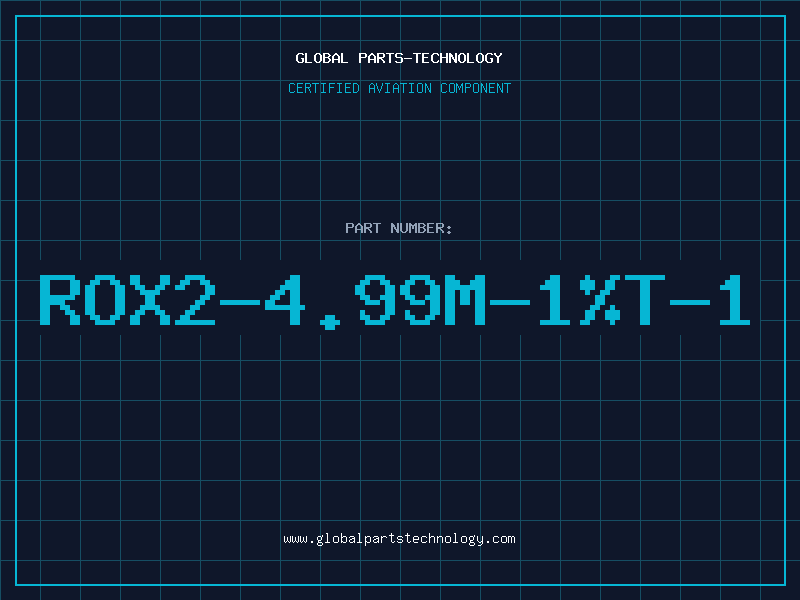 Aviation Part ROX2-4.99M-1%T-1