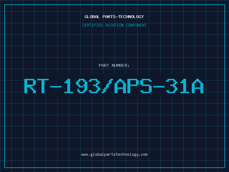 Aviation Part RT-193/APS-31A
