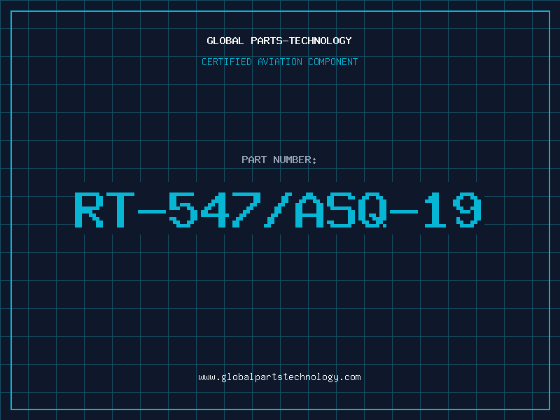 Aviation Part RT-547/ASQ-19