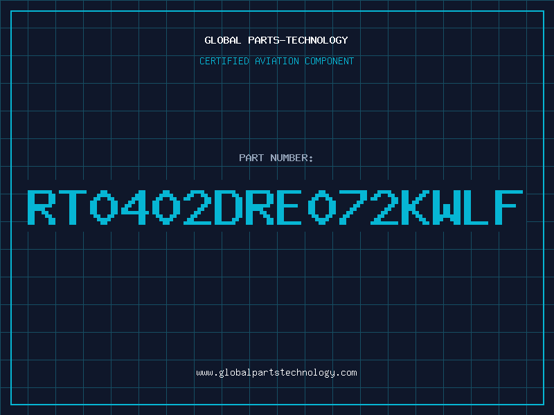 Aviation Part RT0402DRE072KWLF
