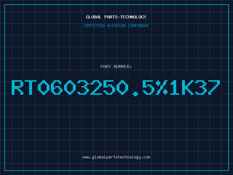 Aviation Part RT0603250.5%1K37