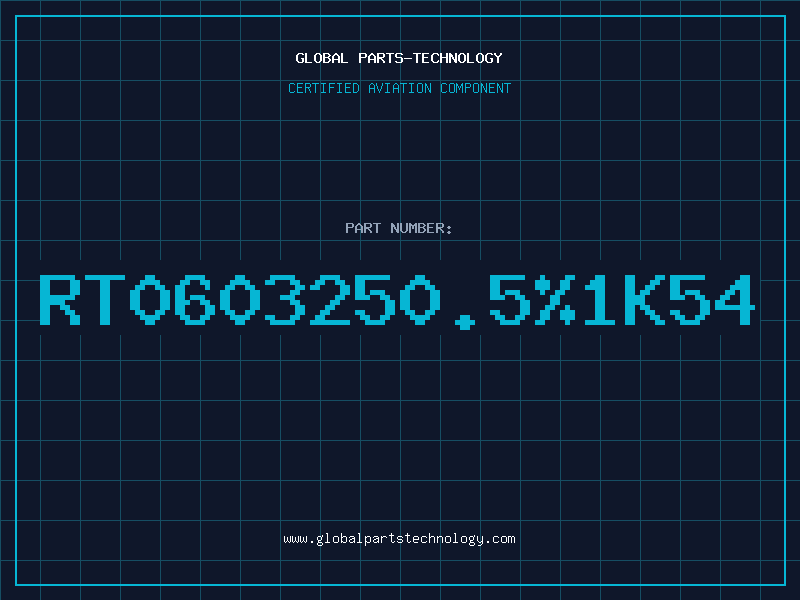 Aviation Part RT0603250.5%1K54
