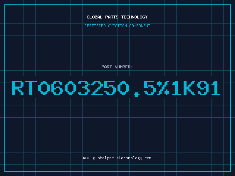 Aviation Part RT0603250.5%1K91