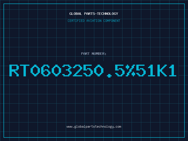 Aviation Part RT0603250.5%51K1