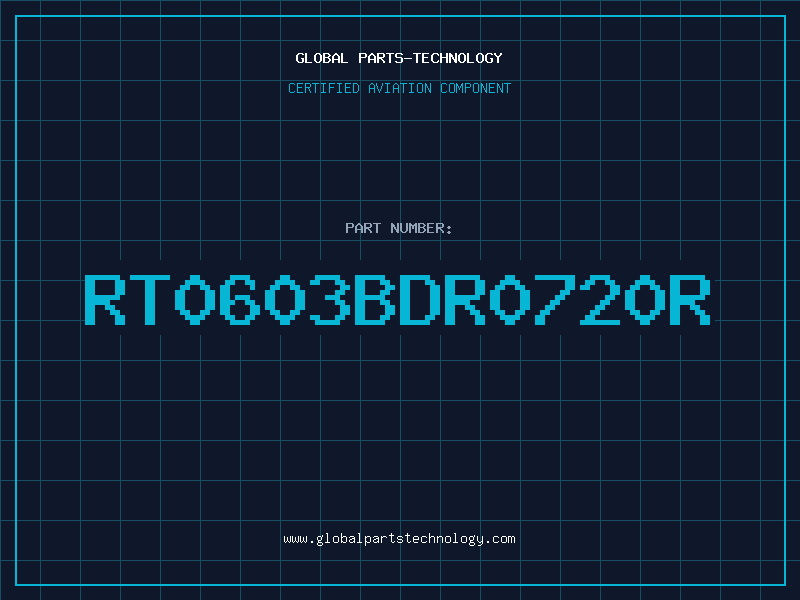 Aviation Part RT0603BDR0720R