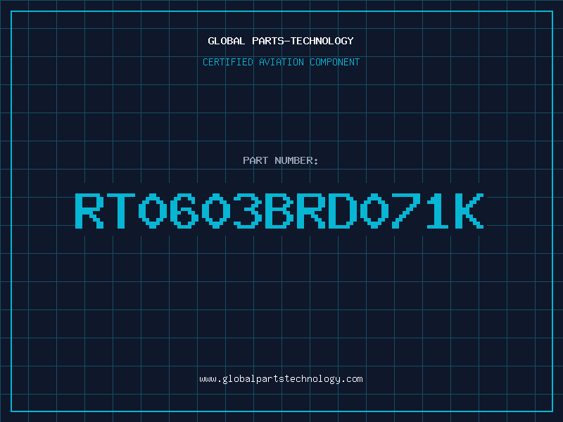 Aviation Part RT0603BRD071K