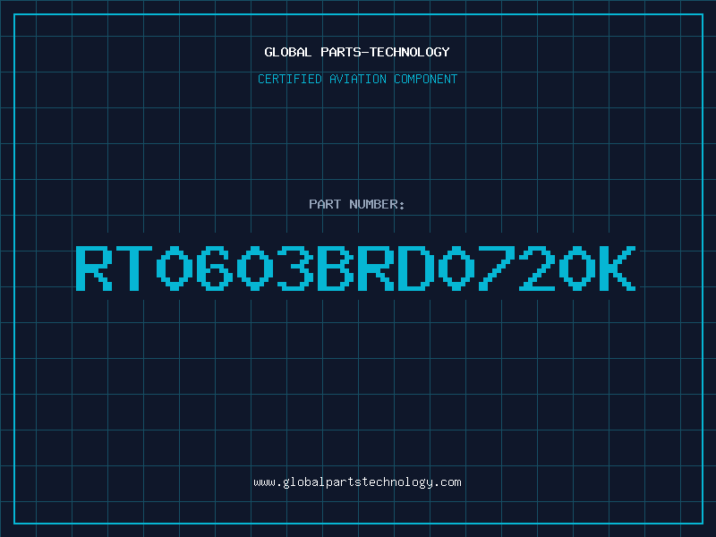 Aviation Part RT0603BRD0720K