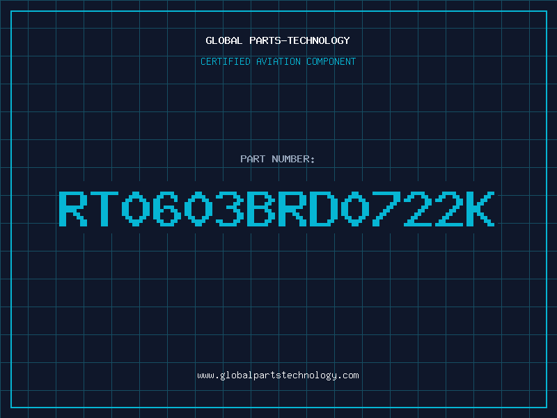 Aviation Part RT0603BRD0722K