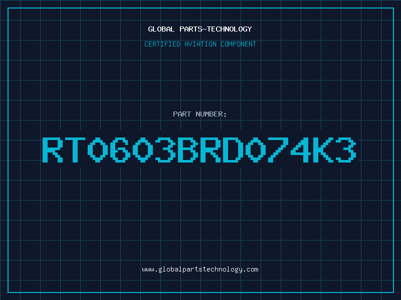 Aviation Part RT0603BRD074K3