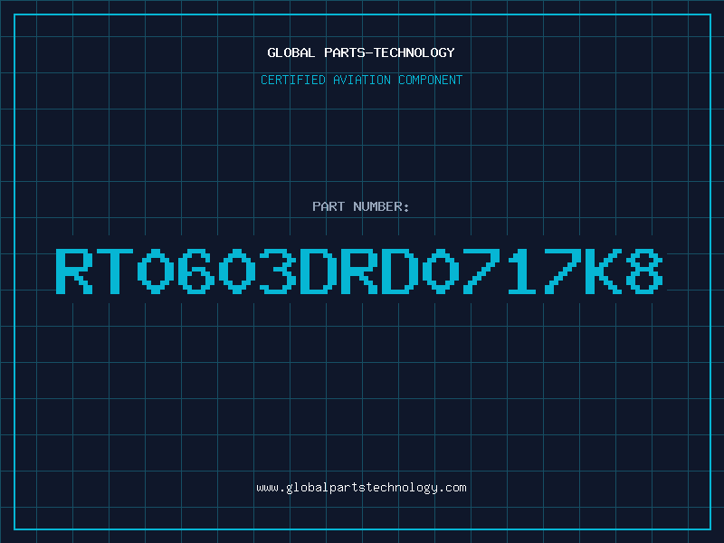 Aviation Part RT0603DRD0717K8