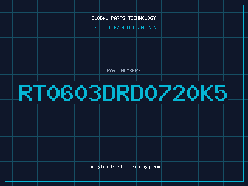 Aviation Part RT0603DRD0720K5