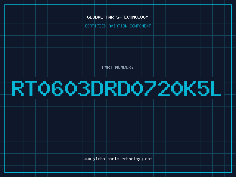 Aviation Part RT0603DRD0720K5L