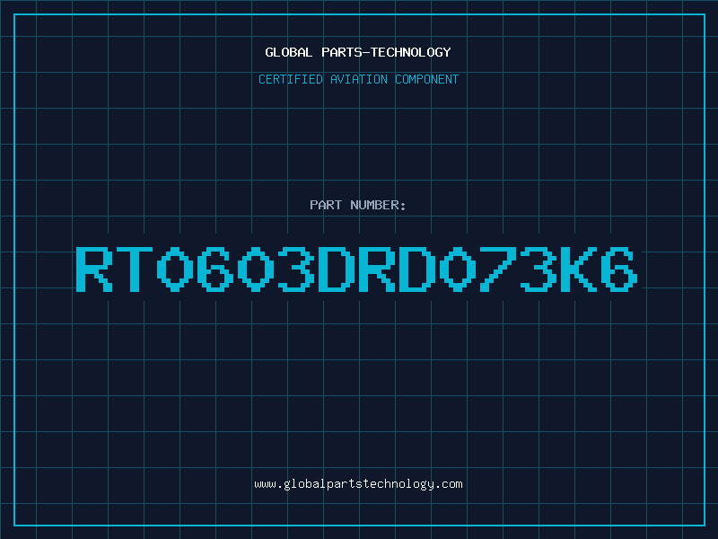 Aviation Part RT0603DRD073K6
