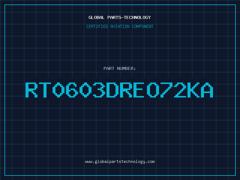 Aviation Part RT0603DREO72KA