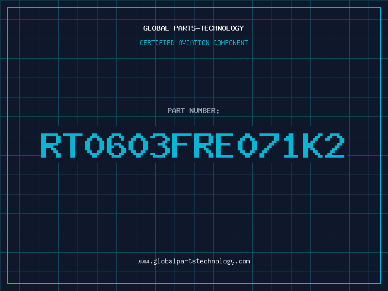 Aviation Part RT0603FRE071K2