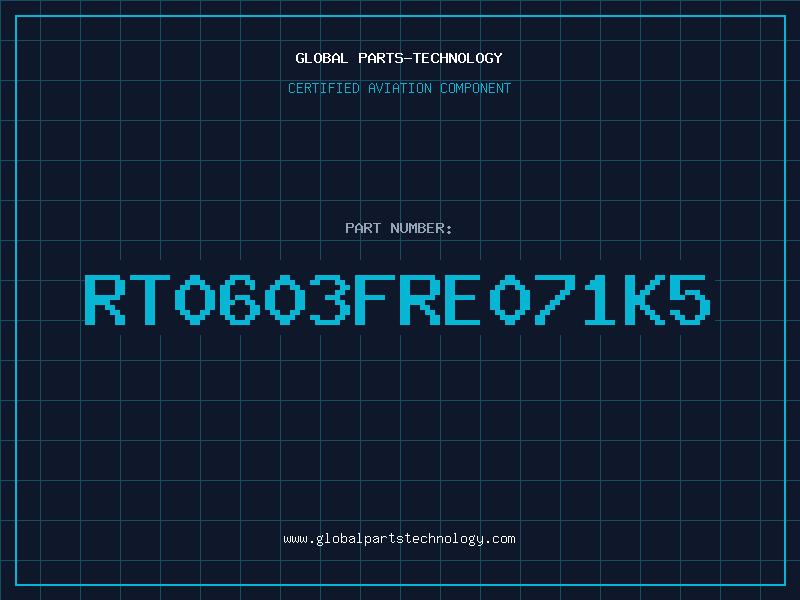 Aviation Part RT0603FRE071K5