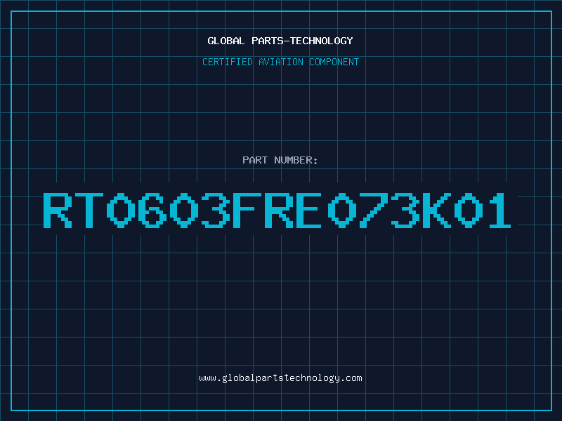 Aviation Part RT0603FRE073K01