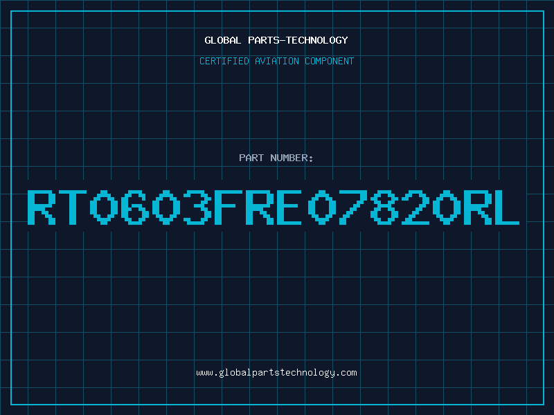 Aviation Part RT0603FRE07820RL