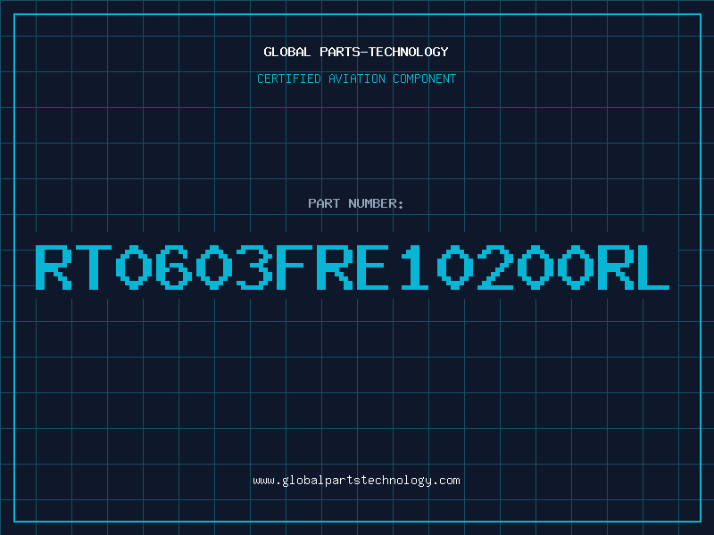 Aviation Part RT0603FRE10200RL