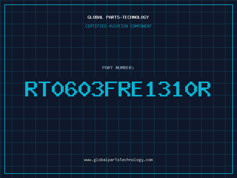 Aviation Part RT0603FRE1310R
