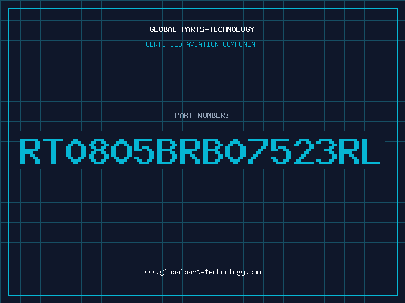 Aviation Part RT0805BRB07523RL