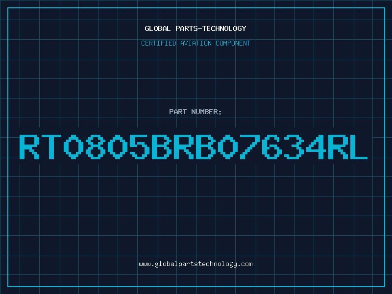 Aviation Part RT0805BRB07634RL