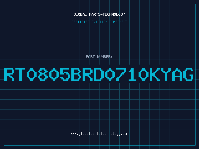 Aviation Part RT0805BRD0710KYAG