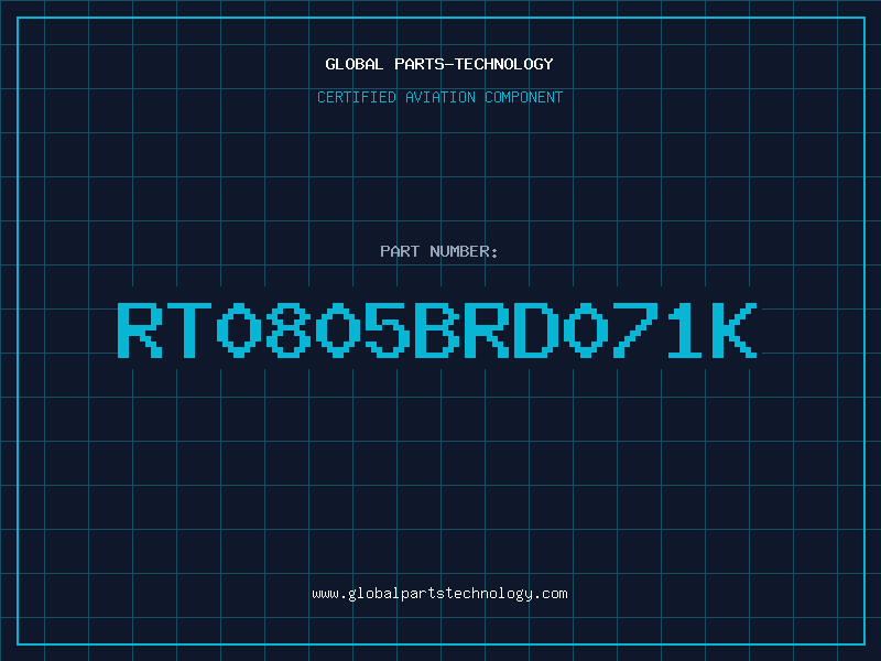 Aviation Part RT0805BRD071K