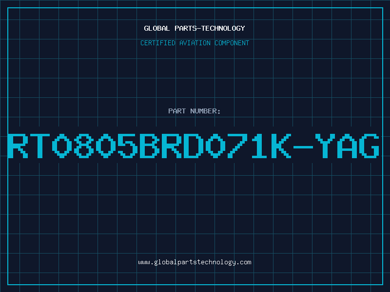 Aviation Part RT0805BRD071K-YAG