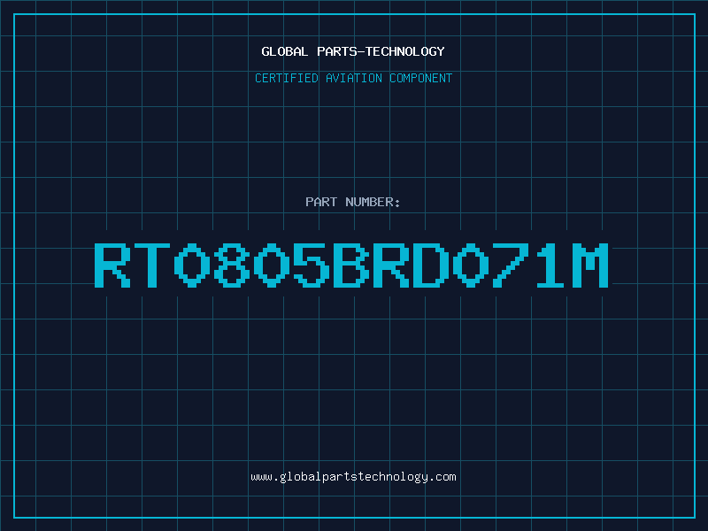 Aviation Part RT0805BRD071M