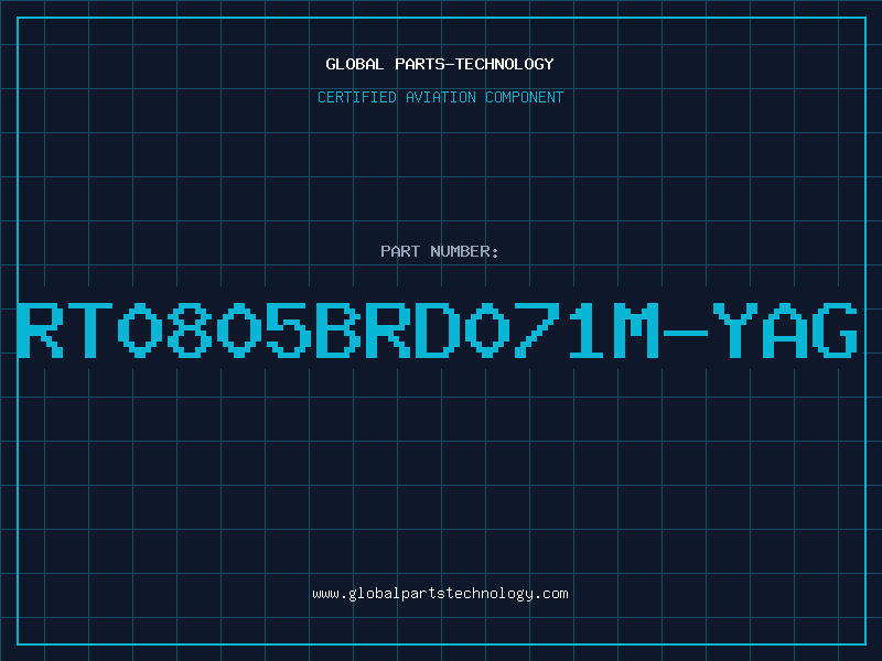 Aviation Part RT0805BRD071M-YAG
