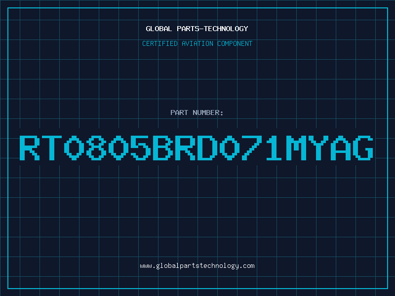 Aviation Part RT0805BRD071MYAG