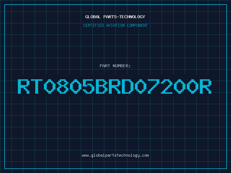 Aviation Part RT0805BRD07200R